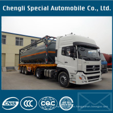 Clw 20/30 / 40 / 45FT ISO Tank Container Semi Trailer